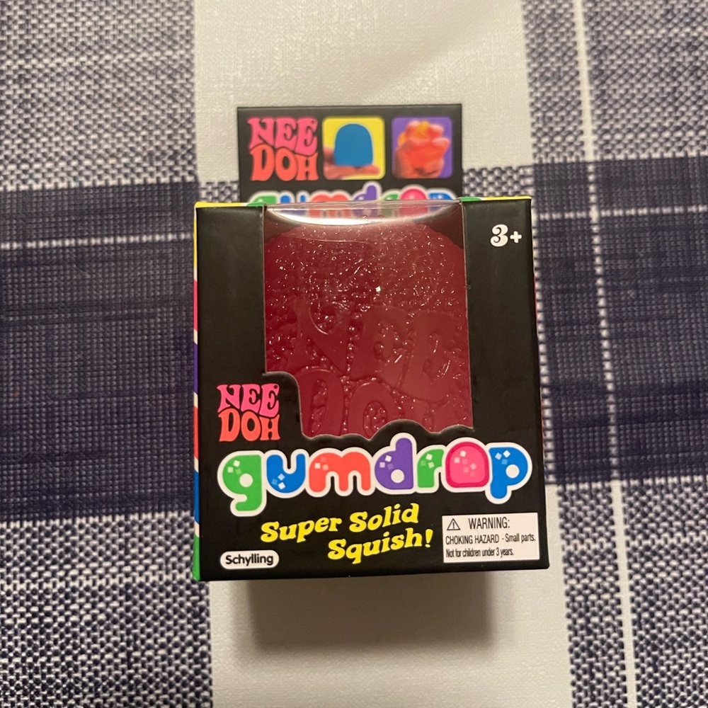Needoh Gumdrop Super Solid Squish - pink